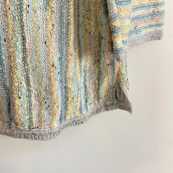 J. Jill Pastel Multicolored Knit Sweater - Picture 2 of 9